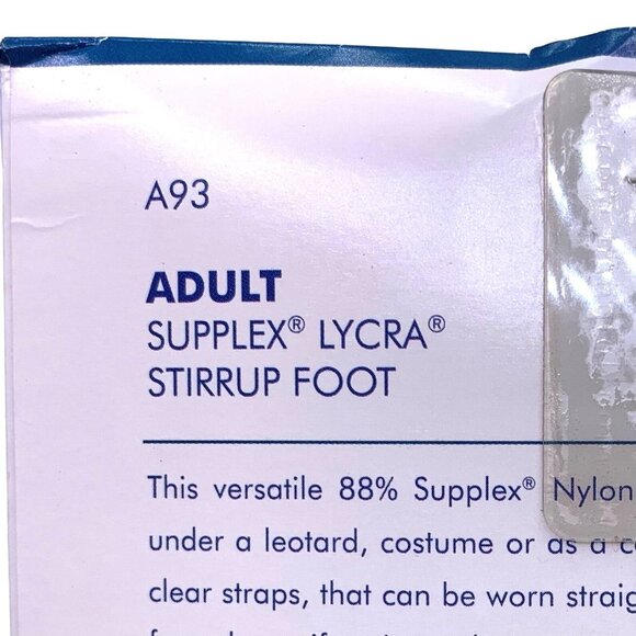 Body Wrappers Adult Body Stirrup Tights M/L 8-14 Adjustable Camisole Top Black - Picture 5 of 8